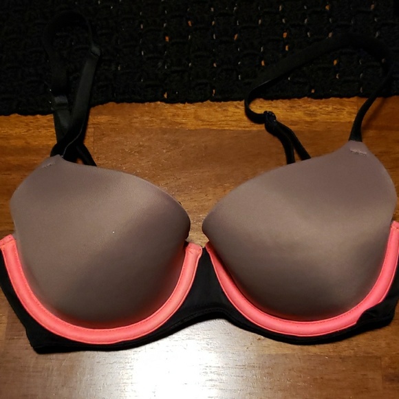 PINK Victorias Secret lightly lined Bra 32B - Picture 7 of 7